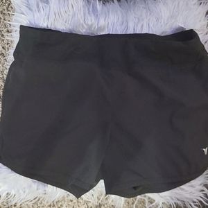 Black workout/ running shorts